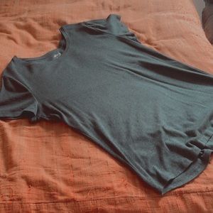 dark grey t-shirt